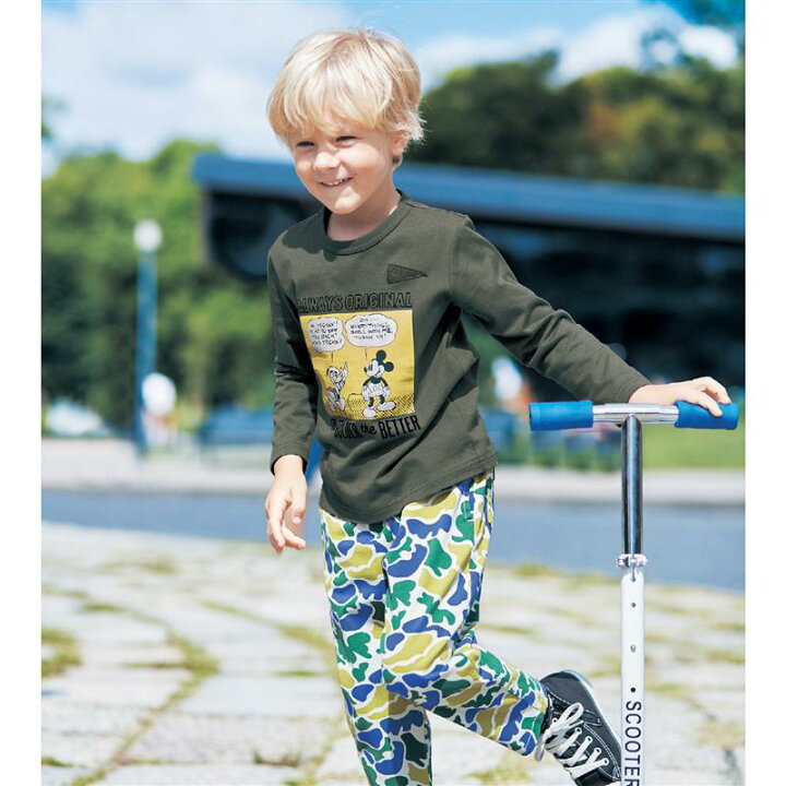 楽天市場 Disney ディズニー 名札ココ長袖tシャツ 選べるキャラクター ミッキー フレンズ ミッキー フレンズ カーズ トイ ストーリー 子ども 子供 キッズ キッズ服 服 トップス ｔシャツ ベルメゾン Disney Fantasy Shop