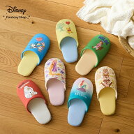 Disney スリッパ 洗える ソフトスリッパ ルームシューズ 室内履きドナルド＆デイジー チップ＆デール＆ク…