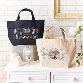 【Disney】 ディズニー ミニトートバッグ ◆ ふしぎの国のアリス おしゃれキャット ◆ ◇ レディース 女性 バッグ 鞄 カバン トート 手提げバッグ トートバッグ 手さげ ◇