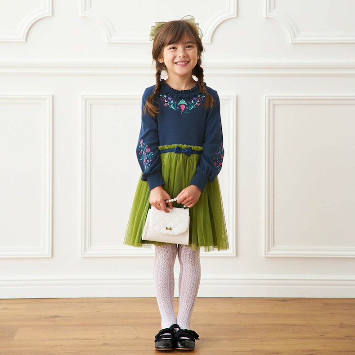 楽天市場】【Disney】 ディズニー 【子供服】 長袖 チュールドッキング 