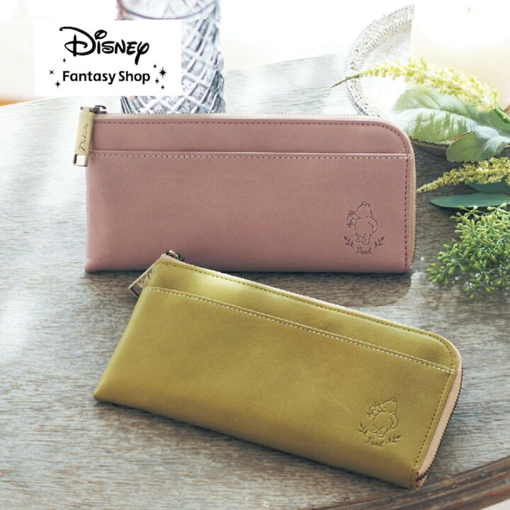 楽天市場】【Disney】 ディズニー 本革薄型長財布［日本製  