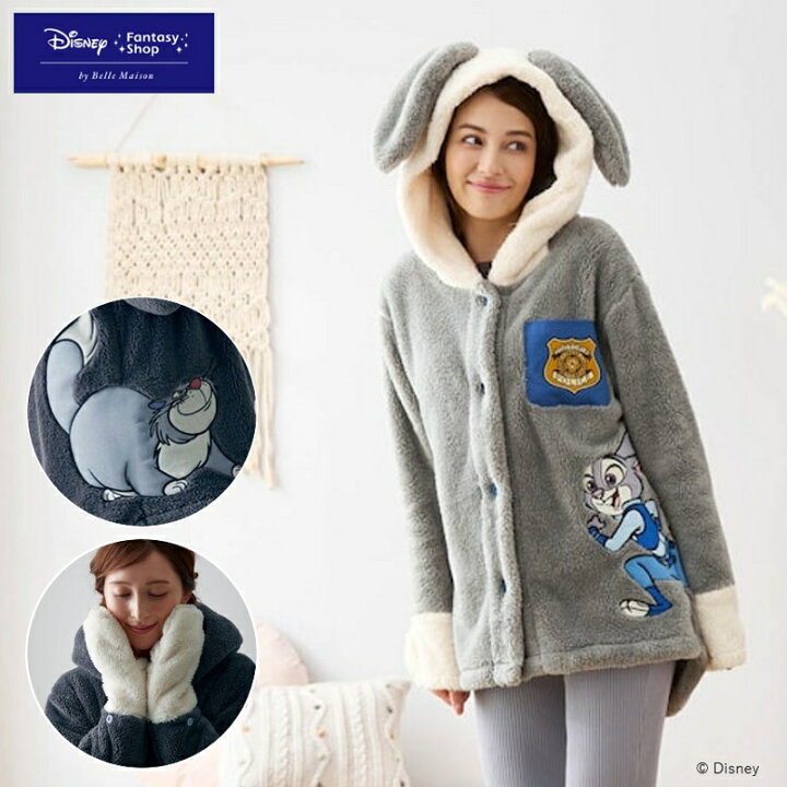 楽天市場】【Disney】 ディズニー 耳付きガウン「ジュディ」◇ M〜L／L 
