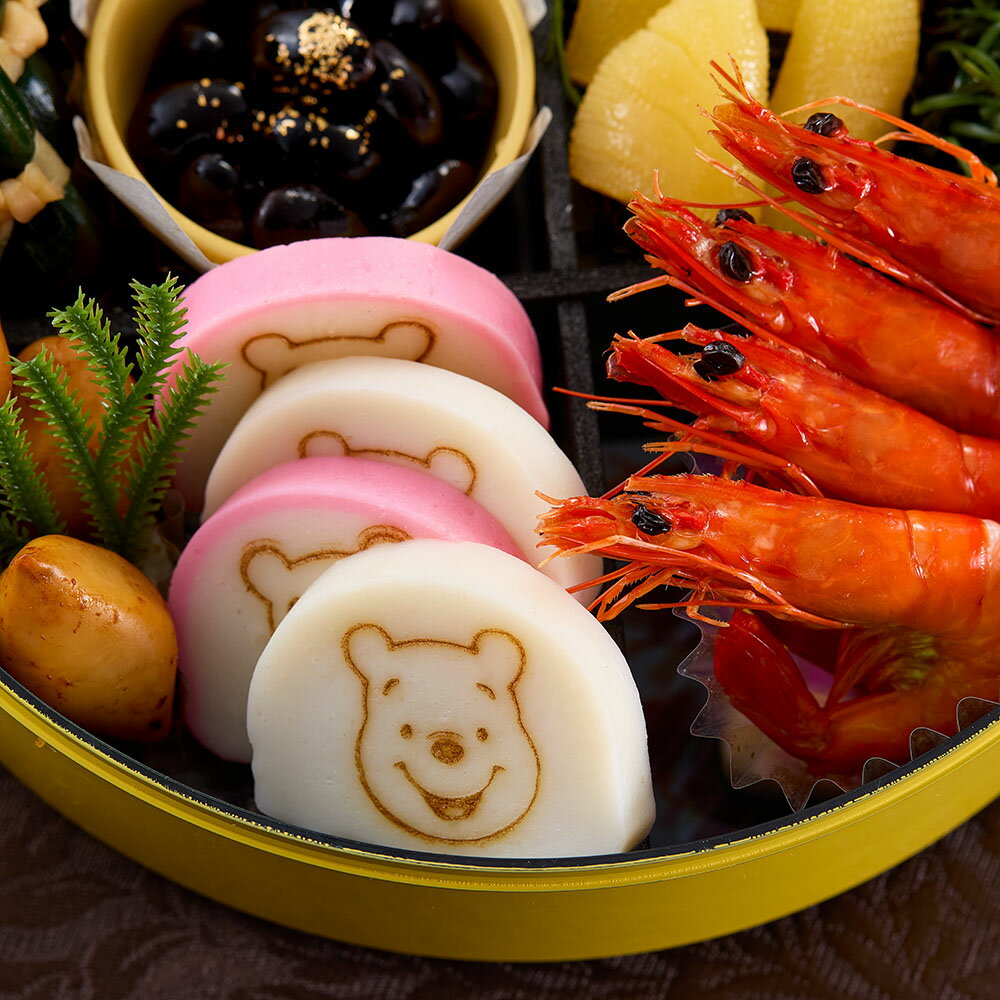 【2026年おせち予約】【Disney】ディズニーおせち・三段重「くまのプーさん」≪4人前×3食分≫◇プーさん豪華おせちお節年末おまけ付きおせち料理子供大人◇全品ポイントUPキャンペーン対象外