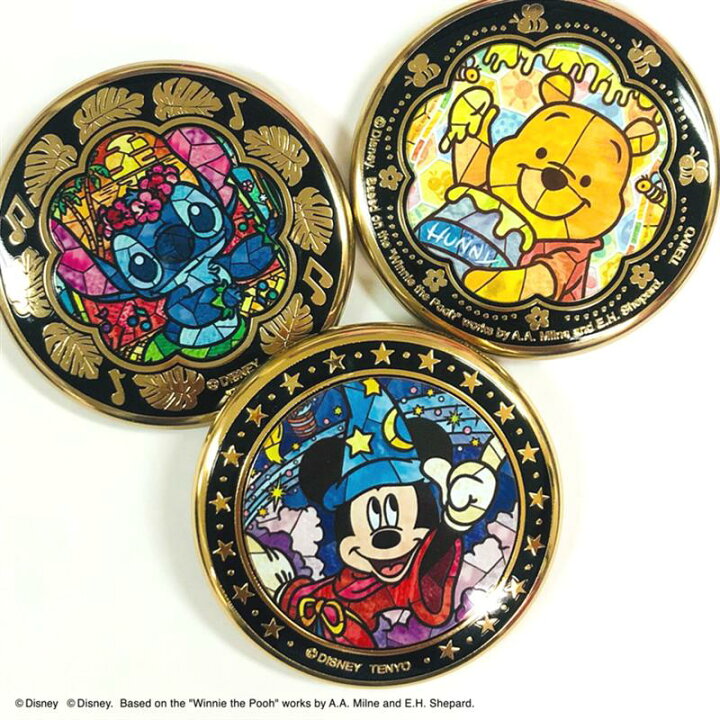 楽天市場】【Disney】 ディズニー 金バッジ 10個セットBOX 
