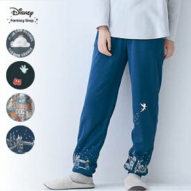 【Disney】 ディズニー 腹巻付き 裏ボア ルームパンツ 「 ベイマックス ティンカー・ベル 」◆ S M L LL 3L ◆ ◇ レディース 冬 防寒 ズボン あったか ルームウェア 長ズボン 腹巻 冷え防止 防寒グッズ 冷え対策 ボア素材