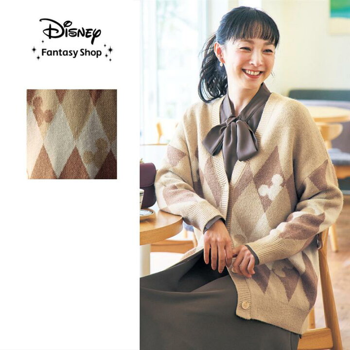 楽天市場】【Disney】 ディズニー ニットカーディガン「ミッキー  