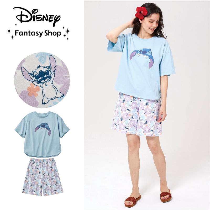 楽天市場】【Disney】 ディズニー 半袖＆ハーフパンツのパジャマ