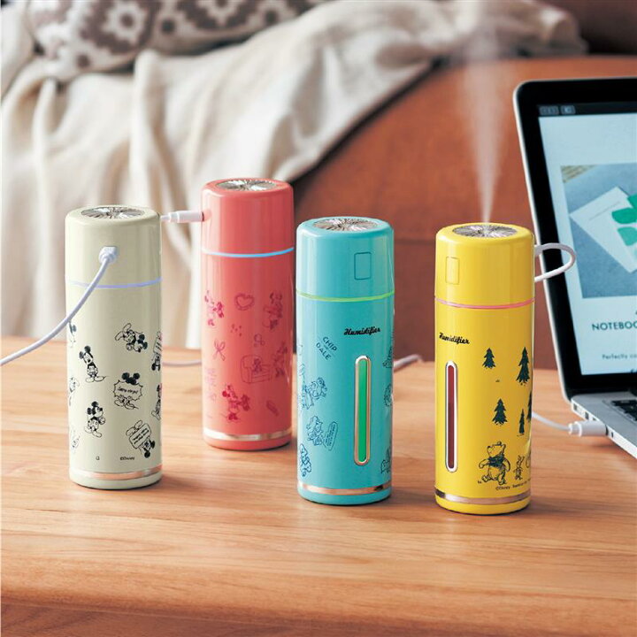 楽天市場 Sale 49 Off 9 11 1 59まで Disney ディズニー 卓上usb加湿器 ミッキーマウス ミニーマウス チップ デール くまのプーさん ベルメゾン 卓上加湿器 家電 生活家電 女性 卓上 コンパクト デスク 超音波式 Led かわいい おしゃれ 150ml チップと