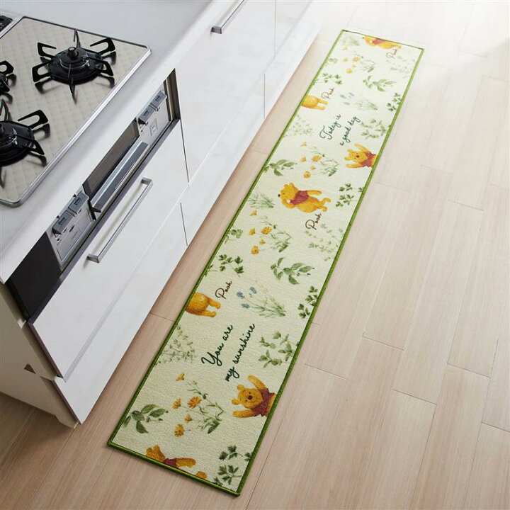 楽天市場 全品ポイントup中 約44 240 Disney ディズニー 汚れが落ちやすいプリントキッチンマット くまのプーさん ファブリック マット キッチンマット カーペット 敷き物 敷物 敷きもの 新生活 W45l240 ベルメゾン Disney Fantasy Shop