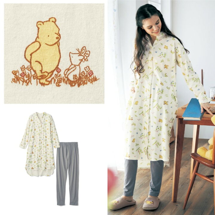 楽天市場 Disney ディズニー ワンピース レギンスのルームウェア クラシック プー S M L Ll 3l レディース 女性 ルームウェア 部屋着 上下セット 上下 セット レディースルームウェア 可愛い キャラクター 春 秋 プーさん くまのプーさん 楽天市場 Disney ディズニー ワンピース レギンスのルームウェア クラシック プー S M L Ll 3l レディース 女性 ルームウェア 部屋着 上下セット 上下 セット レディースルームウェア 可愛い キャラクター 春 秋 プーさん くまのプーさん