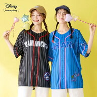 【Disney】 ディズニー ベースボールシャツ ◆ M〜L ◆ ◇ ベイマックス ミッキーマウス スティッチ 半袖…