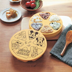 【Disney】 ディズニー 1度に6個作れるおにぎりメーカー「ミッキー&フレンズ」◇ キッチン用品 おにぎり おにぎりメーカー おにぎり型 型抜き 弁当 ミッキーマウス ◇