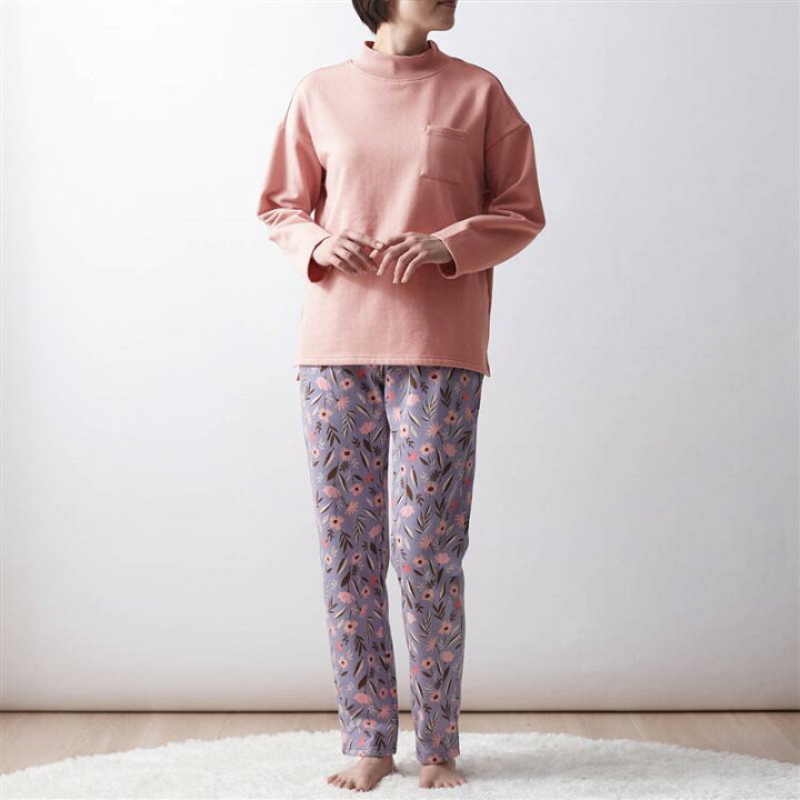 楽天市場 Belle Maison ベルメゾン ふっくら綿混あったか裏起毛長袖パジャマ S M L Ll 3l ベルメゾン レディース パジャマ 寝間着 部屋着 ルームウェア 長袖 長ズボン 秋冬 裏起毛 ベルメゾン 大人ファッション