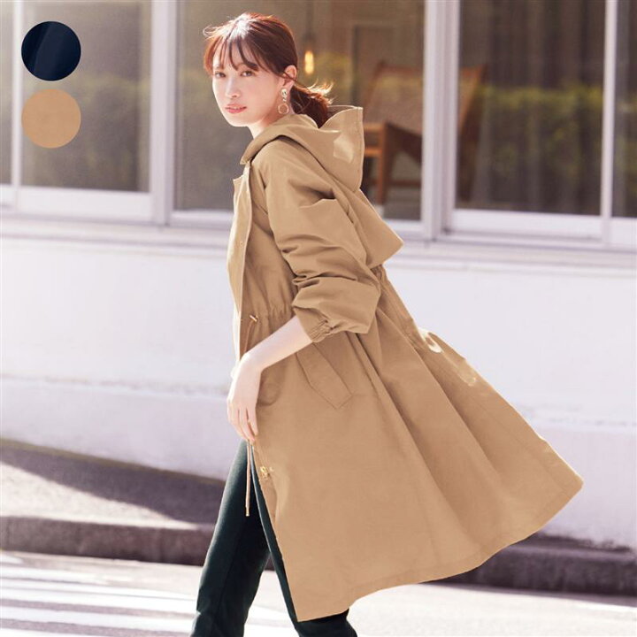 楽天市場 Belle Maison ベルメゾン 中わたライナー付きモッズコート 撥水 吸湿発熱 S M L Ll 3l レディース 女性 アウター 上着 コート レディースコート スプリングコート 春 コート 撥水 カジュアル ベルメゾン 大人ファッション