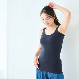 汗取りインナー サラリスト さらりとやわらか綿タンクトップ ベルメゾン ◆ S M L LL 3L ◆ ◇ レディース インナー インナーウェア 肌着 汗取り ◇