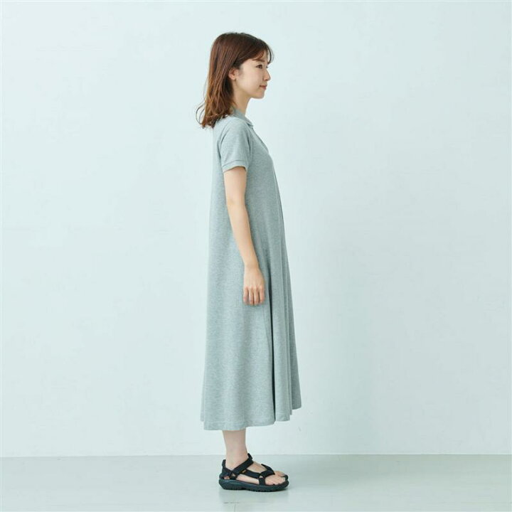 楽天市場 Belle Maison ベルメゾン モズ Moz ポロワンピース M L Ll ワンピース レディース 女性 ポロワンピ ワンピ ロングワンピース ロング レディースワンピース ベルメゾン 大人ファッション