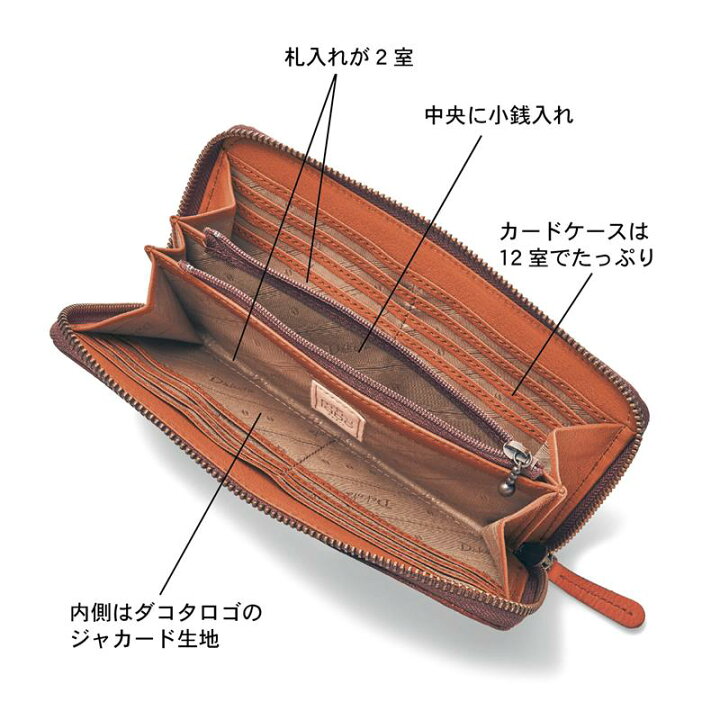 楽天市場】【 ベルメゾン 】刺繍本革長財布［日本製］（mini labo 