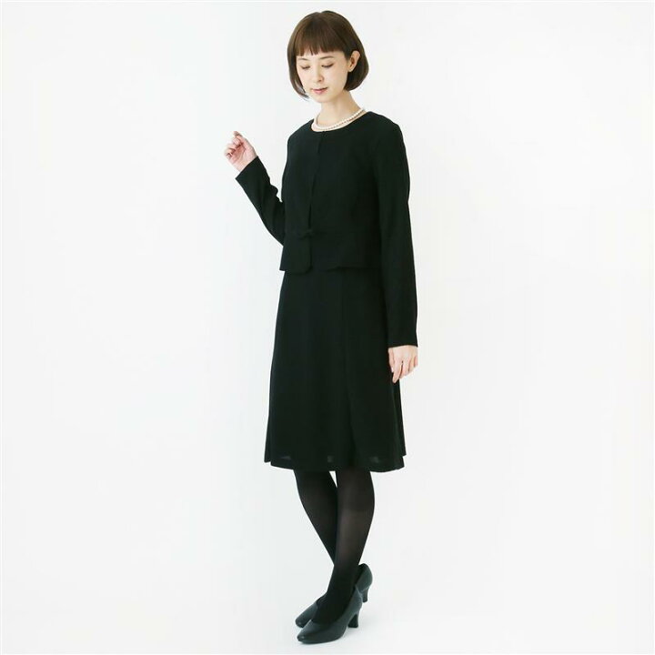 楽天市場】【ベルメゾン】 アンサンブル風ワンピース[喪服・礼服 