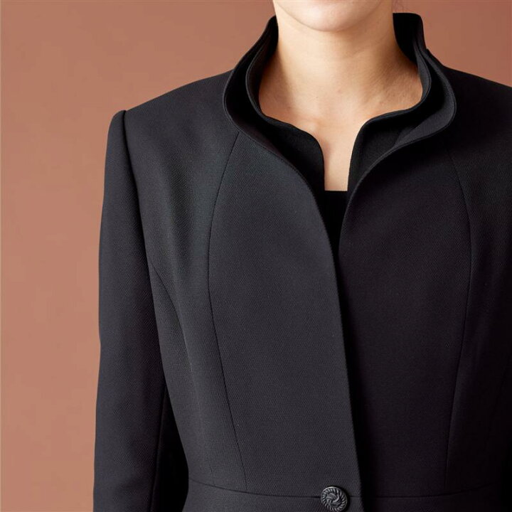 美品 レディース ブラックフォーマル 礼服・喪服 ジャケット(10号)と袖 