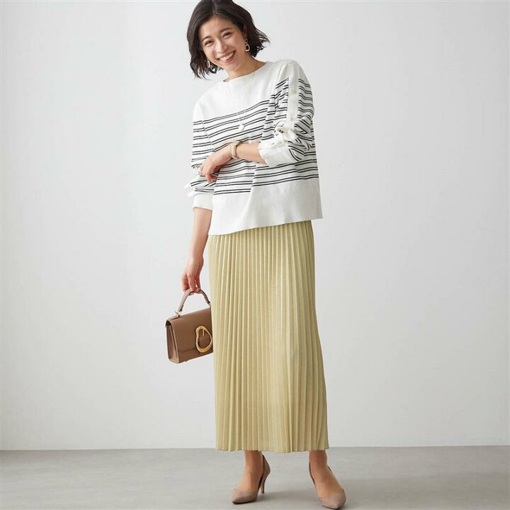 楽天市場】【ベルメゾン】シャイニープリーツスカート ◇ S M L LL 