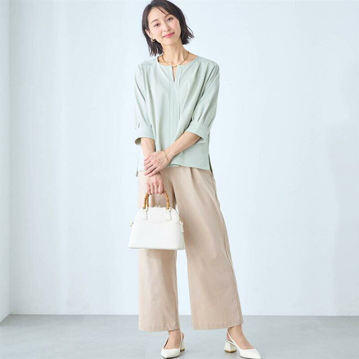 楽天市場】【特別価格・送料無料!4/27 23:59まで】 夏 リネン混 ワイド 