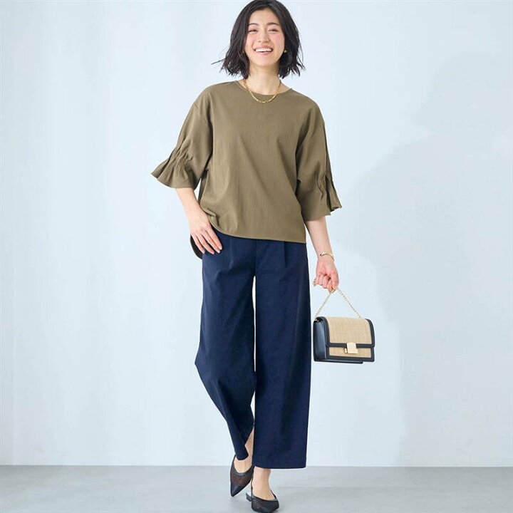 楽天市場】【特別価格・送料無料!4/27 23:59まで】 夏 リネン混 ワイド 