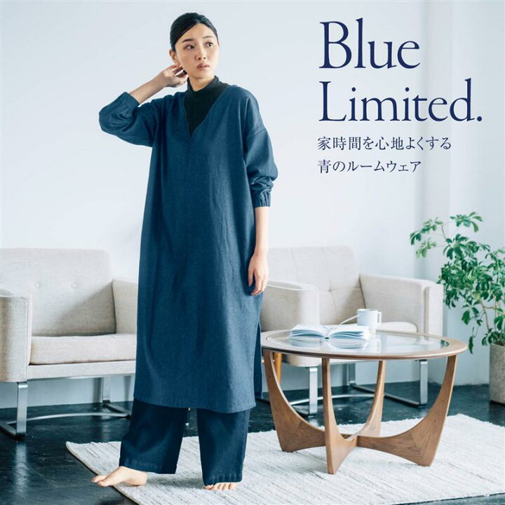 楽天市場 Belle Maison ベルメゾン ブルーリミテッド Blue Limited 重ね着風デニムワンピース風かっぽう着 ネイビーブルー M L L Ll レディース 女性 ルームウェア 部屋着 ワンピース ワンピ ママ 割烹着 かっぽう着 エプロン おしゃれ 無地 デニム