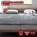 【P10倍!〜11/19(水)23:59まで】【大きめサイズ】吸湿発熱プラス あったか マイクロファイバー 敷きパッド | クイーン | 寝具カバー おしゃれ シンプル 無地 ナチュラルカラー