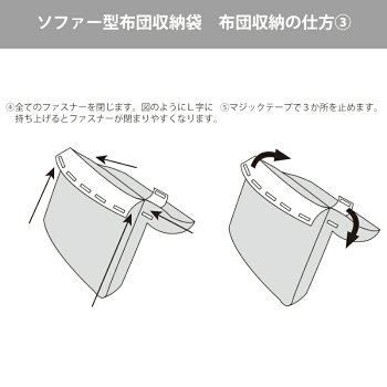 楽天市場 ベルメゾン もっとソファーになる布団収納袋 ベージュ 布団一式 用 ソファ型 家具 収納 クローゼット 押入 布団 衣替え ソファー 敷布団 掛け布団 カバー 省スペース 布団一式 布団収納 客用 家具 インテリアのベルメゾン
