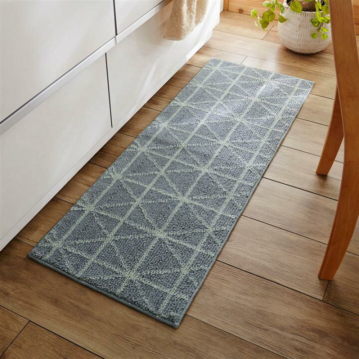 楽天市場 ベルメゾン マイクロファイバーのモノトーンキッチンマット グレー 約65 270 ベルメゾン キッチン 台所 用品 キッチン マット おしゃれ 家具 インテリアのベルメゾン