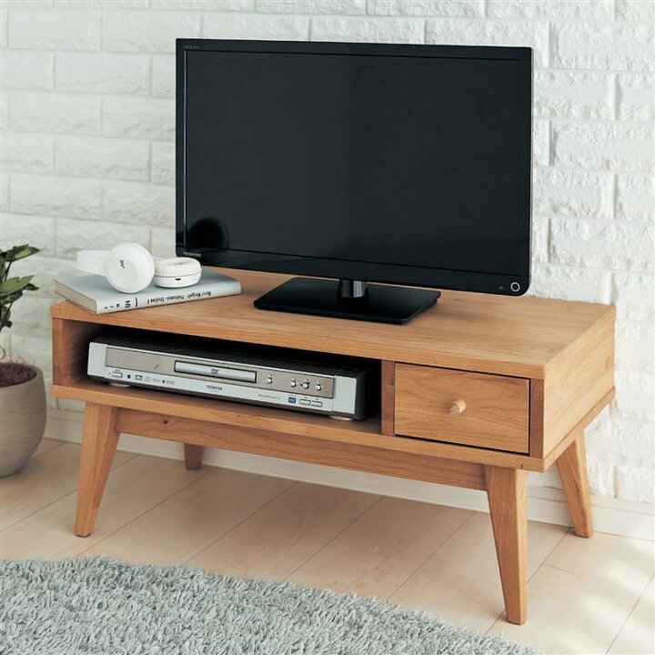 楽天市場】ベルメゾン 天然木アルダー材でつくったテレビラック 