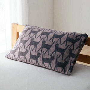 北欧調デザイン 綿混 のびのび 枕カバー 動物柄 花柄 | 50cm ×70cm用 | ファブリック 寝具 カバーリング カバー ピローケース 枕カバー まくらカバー 新生活 おしゃれ 可愛い かわいい