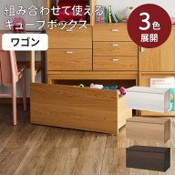 キューブボックス 幅80cm 奥行40cm 高さ40cm 連結できる | ワゴン タイプ | 組合せ ボックス 収納 棚 ユ…