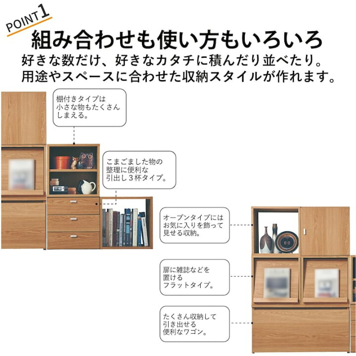 楽天市場】キューブボックス 幅80cm 奥行40cm 高さ40cm 連結できる 
