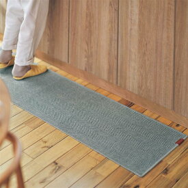 【200円OFFクーポン! 1/24 20:00~1/29 01:59】かるくて ピタッとくっつく キッチンマット | 65cm × 270cm 厚さ約4mm | へリンボーン柄 薄手 オールシーズン カーペット ファブリック マット キッチンマット 敷き物 敷物 敷きもの キッチン 台所 キッチン用品