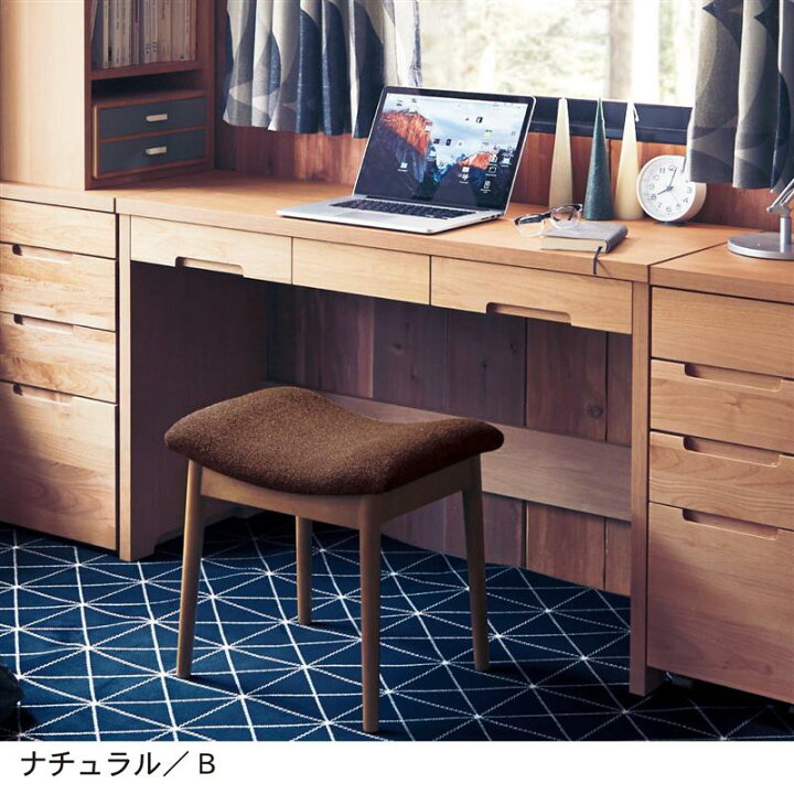 楽天市場】アルダー材 パソコンデスク | Bタイプ: 幅120cm 奥行44.5cm 