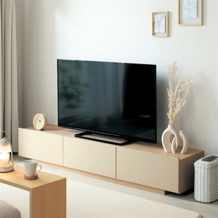 楽天市場】ニュアンスカラーの テレビ台 ◇幅180cm◇◇ ローボード 