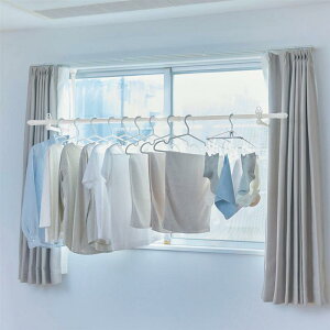 窓枠内ワンタッチ突っ張り物干し ◆ 腰高窓用 ◆ ◇ 洗濯 ランドリー 物干し 物干し竿 物干し台 物干 ものほし 新生活 ◇