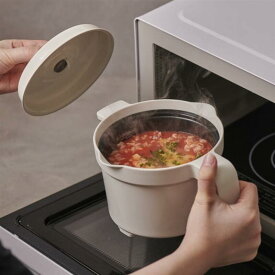 【店内ほぼP10倍! ~3/11 9:59】電子レンジで加熱するだけ！レンジメート マグポット | キッチン用品 調理家電 キッチン家電 家電 料理家電 台所家電 新生活 ホワイト ブラック
