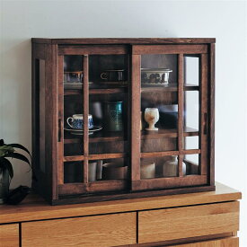 ベルメゾン あたらしくて懐かしい。水屋箪笥風コレクションキャビネット ◇ 家具 ファニチャー リビング チェスト キャビネット 棚 新生活 レトロ モダン 和モダン ヴィンテージ 和室 和風 和風家具 昭和レトロ 古家具 ◇