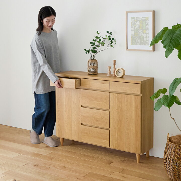 楽天市場】[日本製][完成品] すっきり カウンター キャビネット | D 