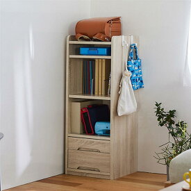 【P10倍対象! ~4/23 23:59】学校用品 & ランドセルラック | コンパクト 幅40cm 奥行39.5cm 高さ105cm | キッズ収納 ランドセルワゴン 子ども用 入園 入学 入園準備 入学準備 シンプル おしゃれ シック トレンド キッズ 子ども 子供 収納収納