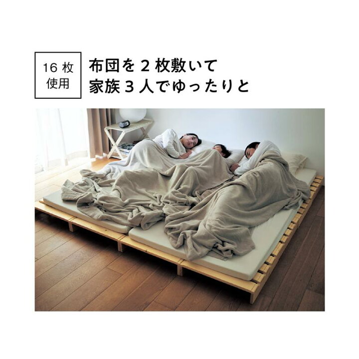 楽天市場】ベッド ベッドフレーム パレット風ベッド すのこベッド 