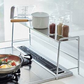 スタッキングOK コンロサイド ラック | 幅60cm 奥行15cm 高さ22cm | Stenlee days ステンリーデイズ シンプル おしゃれ スタイリッシュ ホテルライク ミニマル モダン ラック シェルフ
