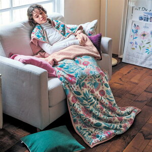 マイクロファイバーとボアのつつ毛布/愛らしさ | レギュラー | ファブリック 寝具 毛布 moufu ブランケット ケット 新生活