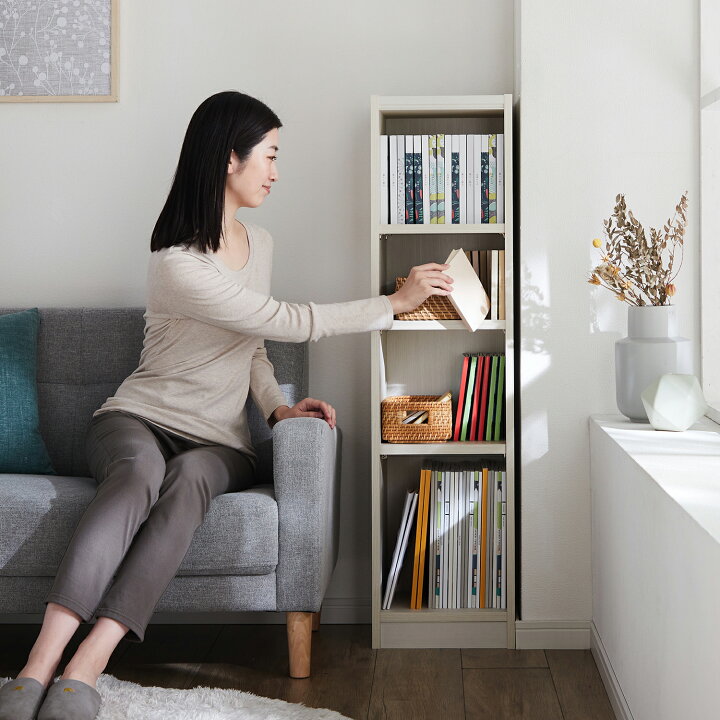 Belle maison ベルメゾン おしゃれ本棚 楽天市場 シンプルラック 本棚 
