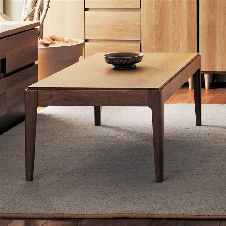 楽天市場】ベルメゾン 引出し付きリビングローテーブル ◇ 100×55cm 