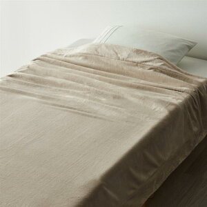 マイクロファイバーの2枚合わせ毛布 | ハーフ 100×140cm | ファブリック 寝具 毛布 moufu ブランケット ケット 新生活 春 秋 冬 シンプル おしゃれ 無地 ミニマル