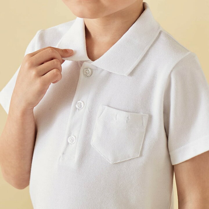 楽天市場】【ベルメゾン】 子供 制服 半袖 ポロシャツ （1枚）◇ 90  