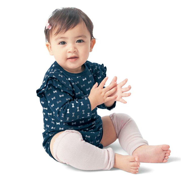 楽天市場 ベルメゾン ベビー服 肩フリル ボディスーツ ネイビーリボン 70 80 ベビー服 新生児 ベビー用品 新生児服 ジータ Gita 女の子 カバーオール ロンパース ベルメゾン ママ